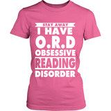 Stay Away i have O.R.D - Gifts For Reading Addicts