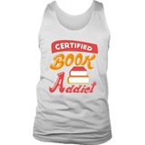 Certified book addict Mens Tank - Gifts For Reading Addicts