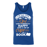 Books and Coffee Unisex Tank - Gifts For Reading Addicts