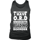 Stay Away I Have O.R.D Mens Tank Top - Gifts For Reading Addicts
