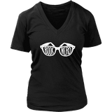 Book Nerd V-neck - Gifts For Reading Addicts