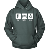 Eat Sleep Read - Gifts For Reading Addicts