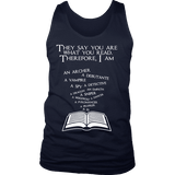 They say you are what you read Mens Tank - Gifts For Reading Addicts