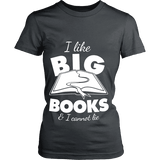 I like big books and i cannot lie Fitted T-shirt - Gifts For Reading Addicts