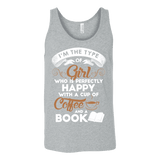 Books and Coffee Unisex Tank - Gifts For Reading Addicts