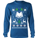 Christmas Ugly Sweater Tees - Gifts For Reading Addicts