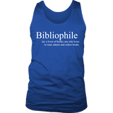 Bibliophile Mens Tank - Gifts For Reading Addicts