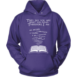 They say you are what you read Hoodie - Gifts For Reading Addicts