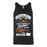 Books and Coffee Unisex Tank - Gifts For Reading Addicts