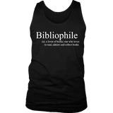 Bibliophile Mens Tank - Gifts For Reading Addicts