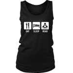 Eat, Sleep, Read Womens Tank - Gifts For Reading Addicts