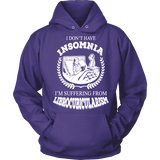 I dont have insomnia I'm suffering from Librocubicularism, Hoodie - Gifts For Reading Addicts