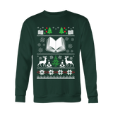 Christmas Ugly Sweatshirt - Gifts For Reading Addicts