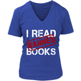 I Read Banned Books V-neck - Gifts For Reading Addicts