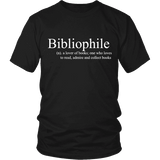 Bibliophile Unisex T-shirt - Gifts For Reading Addicts