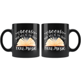 "Books,The Only True Magic"11oz Black Mug - Gifts For Reading Addicts