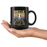 "Obstinate Headstrong Girls"11oz Black Mug - Gifts For Reading Addicts