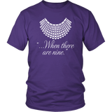 "When there are nine" Unisex T-Shirt - Gifts For Reading Addicts