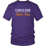 "I'd Rather Be Reading SK" Unisex T-Shirt