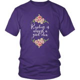 "Reading" Unisex T-Shirt - Gifts For Reading Addicts