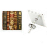 Bookish Vintage stud earrings - Gifts For Reading Addicts