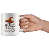 "Bribed With Books"11oz White Mug - Gifts For Reading Addicts