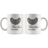 "When there are nine"11oz Black Mug - Gifts For Reading Addicts