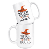 "Bribed With Books"15oz White Mug - Gifts For Reading Addicts