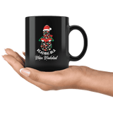 "Reading in a winter wonderland"11 oz Black mug - Gifts For Reading Addicts