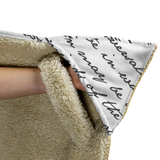 Pride And Prejudice Book Page Hooded Blanket - Gifts For Reading Addicts