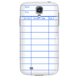 Library Card Phone Case White - Gifts For Reading Addicts