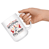 "Ya Filthy Muggle"15oz White Christmas Mug - Gifts For Reading Addicts
