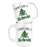 "i Don't Give A Slythershit"15oz White Mug - Gifts For Reading Addicts