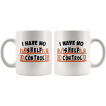 "I Have No Shelf Control"11oz White Mug - Gifts For Reading Addicts