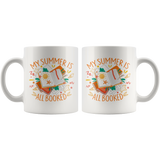 "My Summer Is All Booked"11oz White Mug - Gifts For Reading Addicts