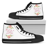 "Reading"Bookish high top women's shoes - Gifts For Reading Addicts
