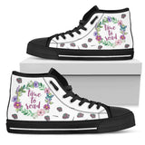 "Time to read"Bookish high top women's shoes - Gifts For Reading Addicts