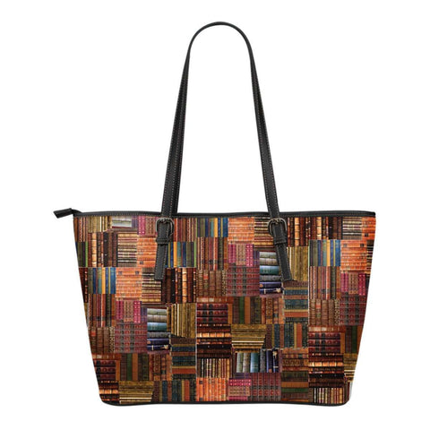 Book Spine Leather Totes - Gifts For Reading Addicts