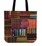 Book Spine Totes red - Gifts For Reading Addicts