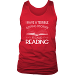 "Sleeping disorder" Men's Tank Top - Gifts For Reading Addicts