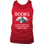 "Books" Men's Tank Top - Gifts For Reading Addicts