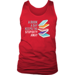 "A Book A Day" Men's Tank Top - Gifts For Reading Addicts