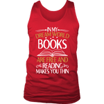 "In My Dream World" Men's Tank Top - Gifts For Reading Addicts