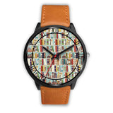 "Book pattern"black watch - Gifts For Reading Addicts