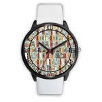 "Book pattern"black watch - Gifts For Reading Addicts