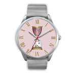 Silver bookish watch - Gifts For Reading Addicts