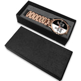 "So many books so little time"rose gold watch - Gifts For Reading Addicts