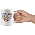 "I am a bookaholic"11oz white mug - Gifts For Reading Addicts