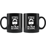 "STFU I'm Reading" 11oz Black mug - Gifts For Reading Addicts