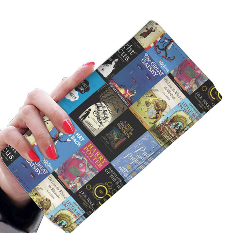Book Covers Womens Wallet - Gifts For Reading Addicts